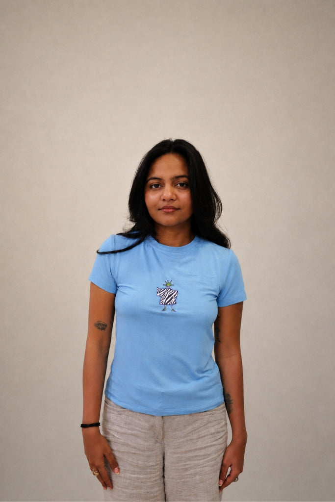 blue pippa tee